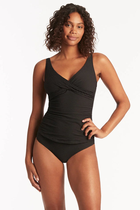 Sea Level Spinnaker Cross Front Singlet